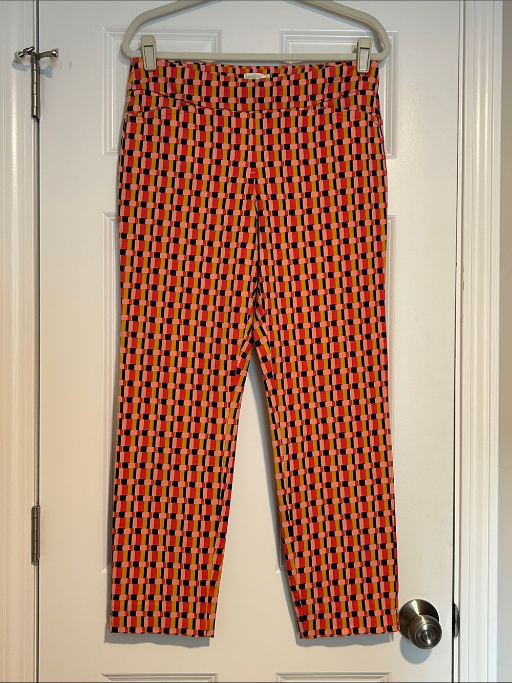 Spartina 449 Maren Colorblock Straight Leg Pants Women's Size XL